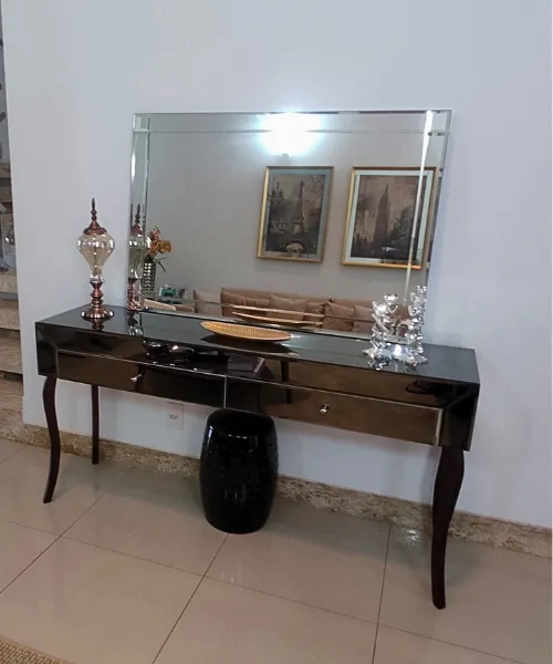 Espelho Decorativo de Parede  Diamante Slim