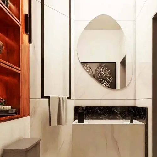 Espelho Decorativo Orgânico Ellena