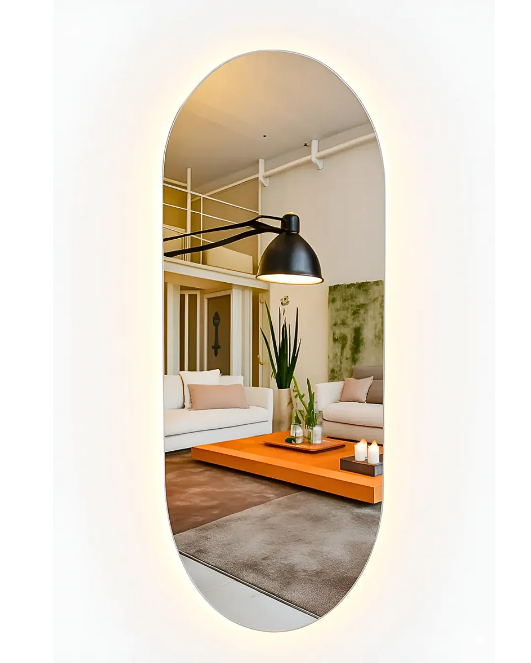 Espelho Retroiluminado Oval DG2290 - LED