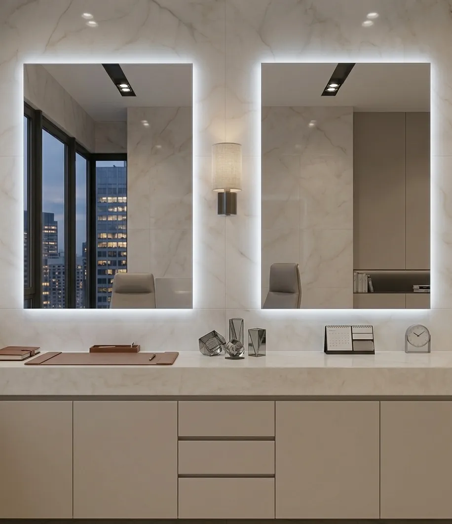 Espelho Retroiluminado Retangular - LED